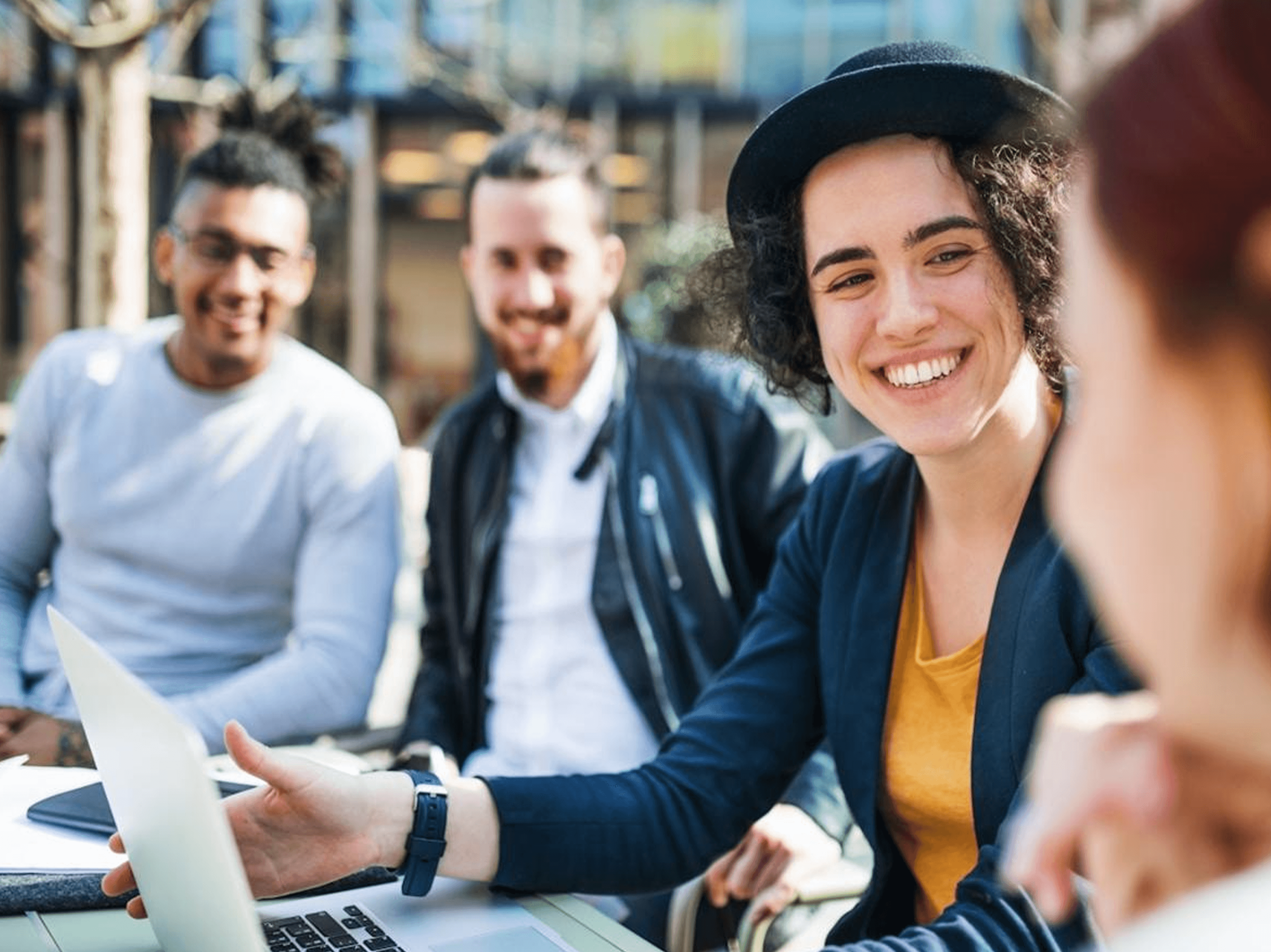 Office meeting background